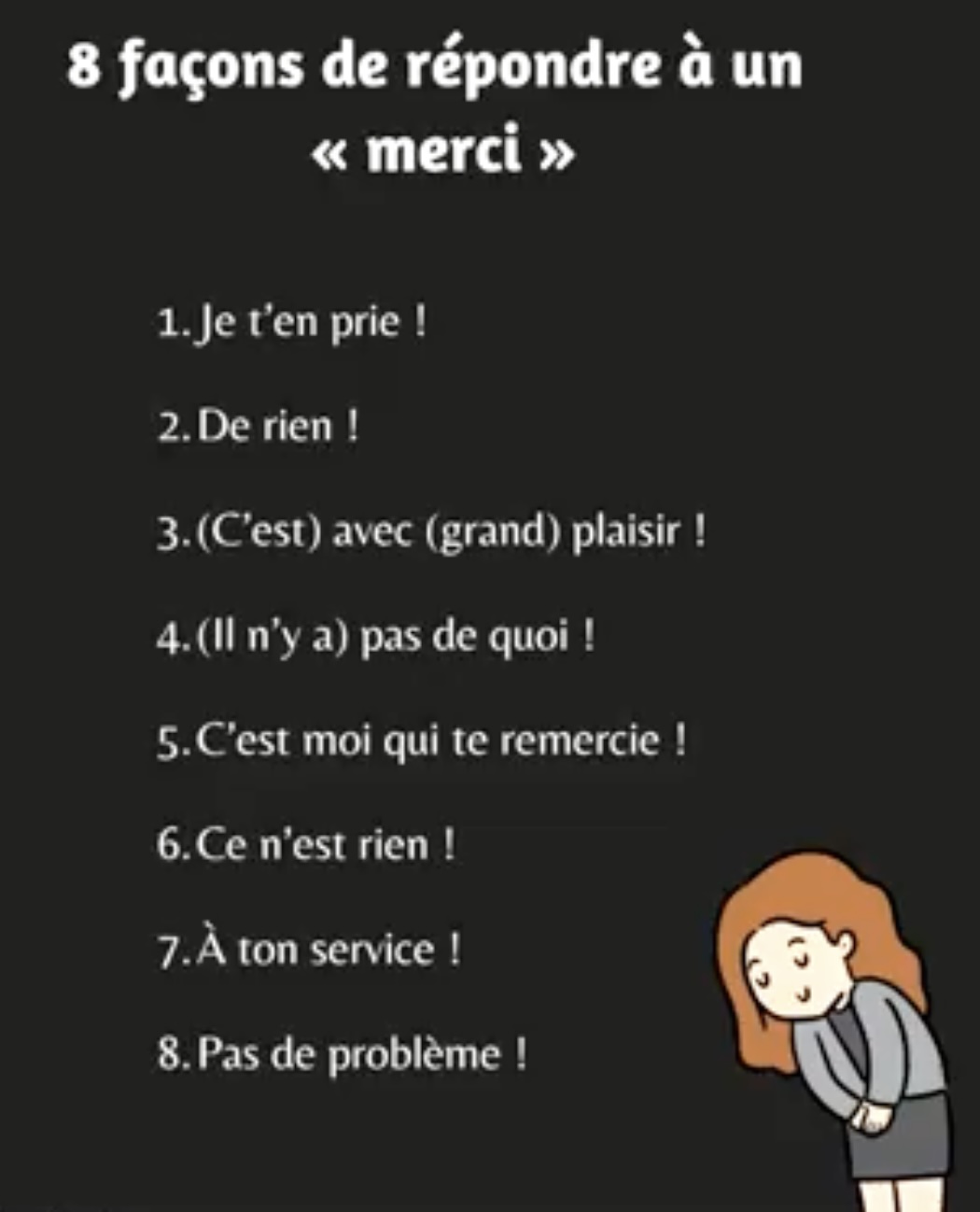 Merci Question Lundi 2